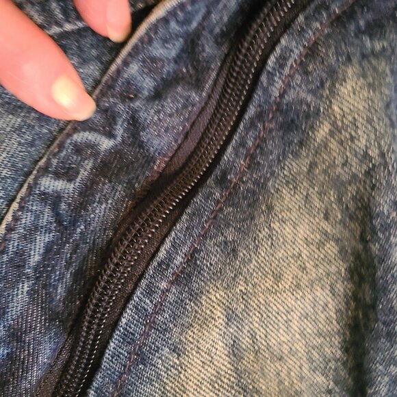 Dakota Convertible to Sleeveless Jean Jacket Elbow Patches Men's 2XL - Picture 8 of 8